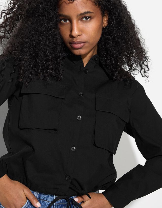 Blúz - Egyszínű - feher