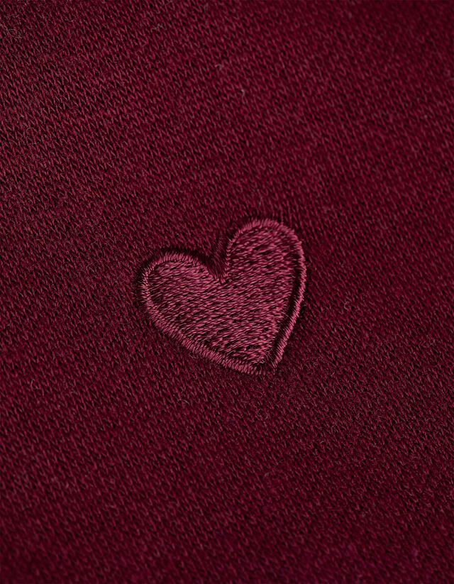 Kapucnis felső - Egyszínű - sotetlila