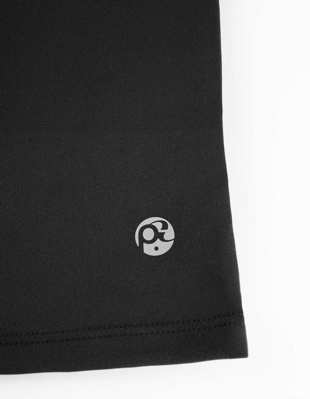 Ujjatlan felső - Lélegző szövet - fekete