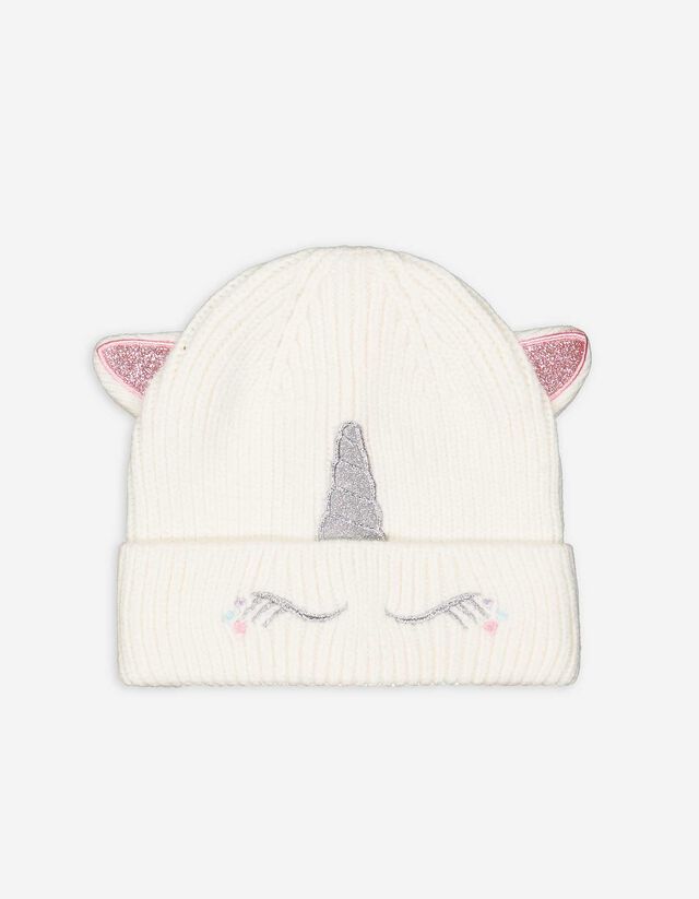 Sapka - Hímzett - feher