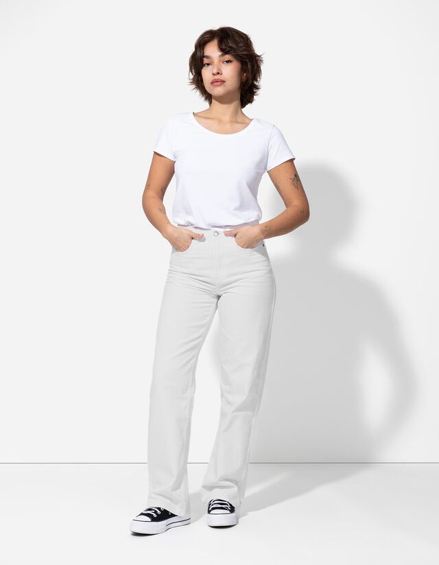 Farmernadrág - Egyenes fazon - sotetkek