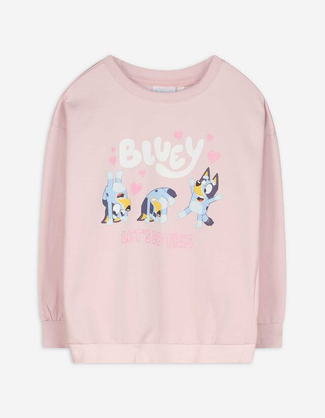 Melegítőfelső - Bluey - rozsaszin