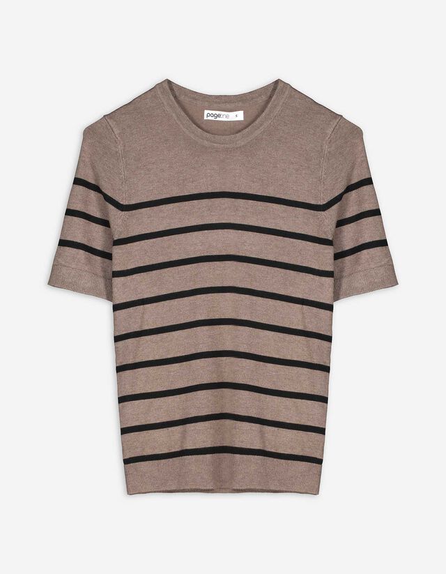 Pulóver - Viszkózkeverék - feher