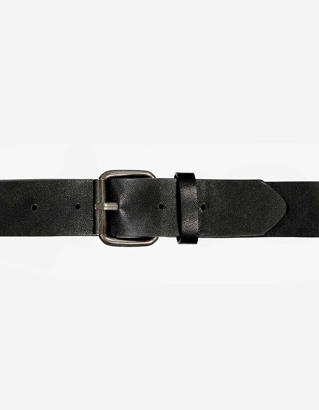 Öv - Bőrhatású - fekete