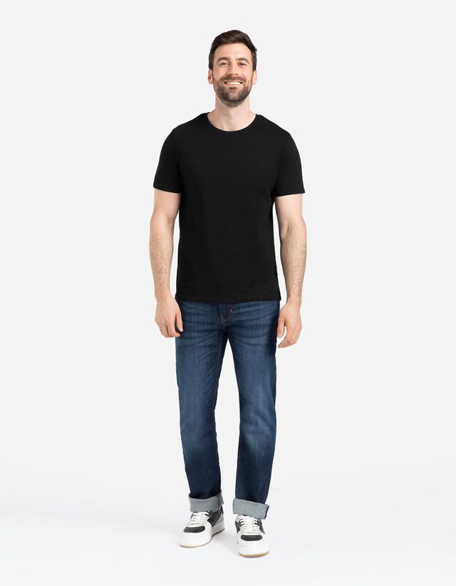 Póló - Egyszínű - fekete