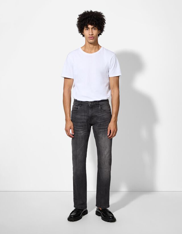 Farmernadrág - Egyenes fazon - sotetkek