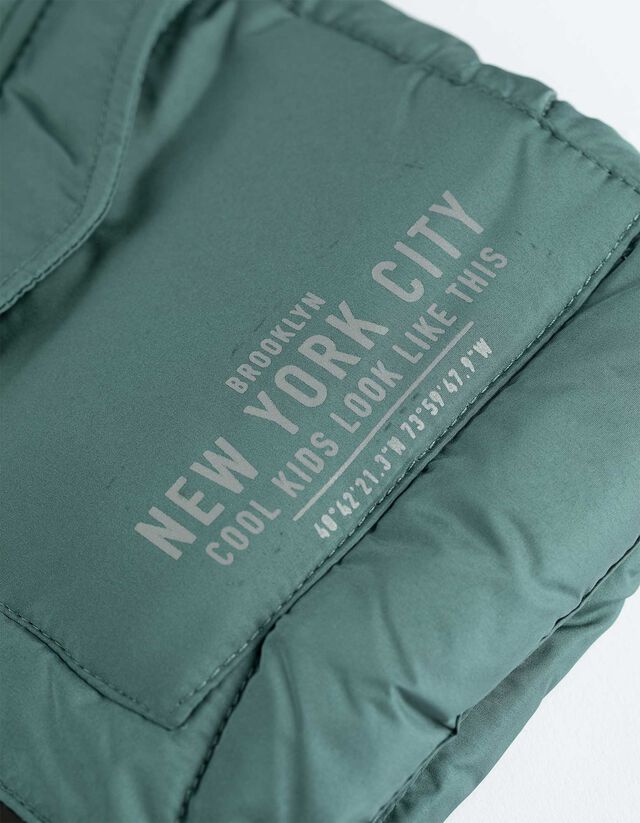 Steppelt mellény - Foltzsebek - zöld