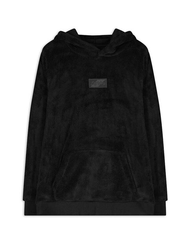 Kapucnis felső - Plüss - bézs