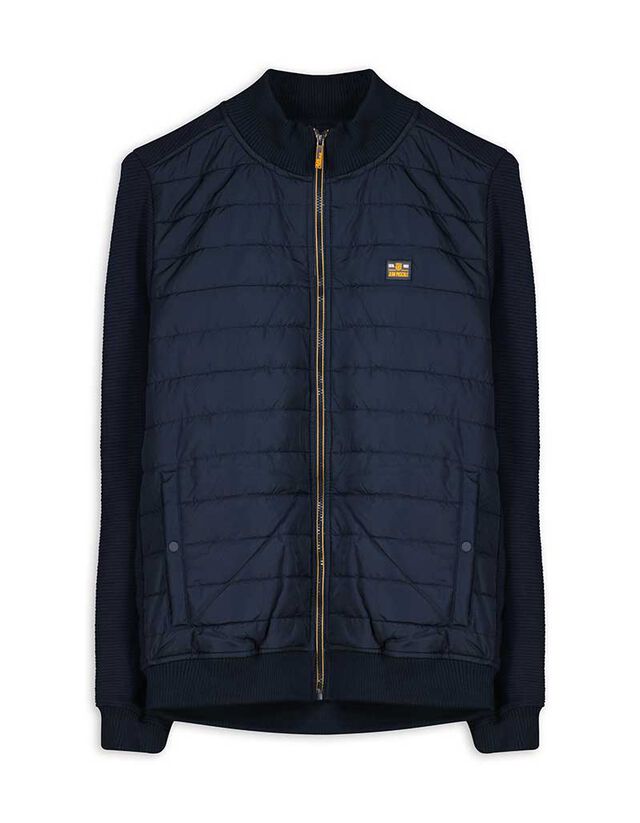 Cipzáros melegítőfelső - Anyagkeverék - sotetkek