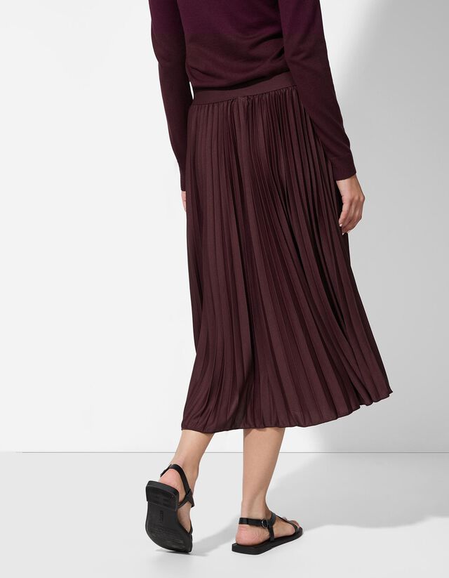 Rakott szoknya - Ráncok - feher