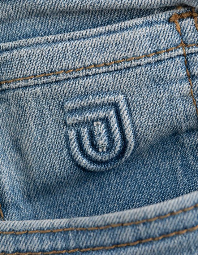 Farmernadrág - Egyenes fazon - vilagoskek