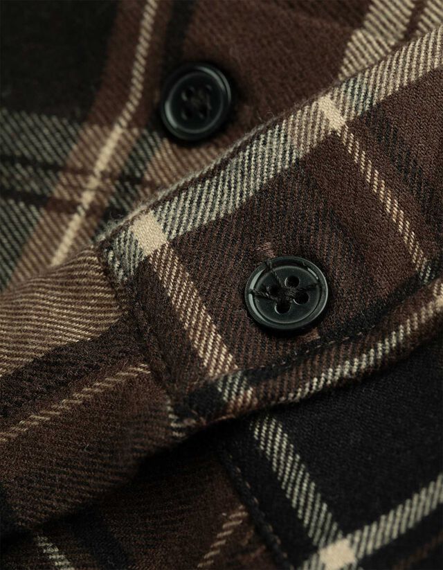 Blúz - Kockás - bézs