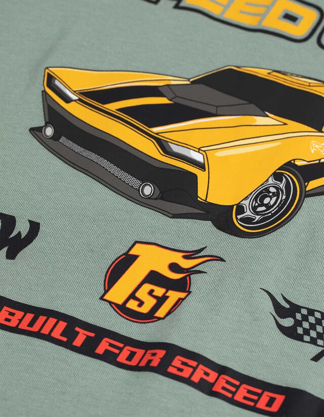 Felső - Hot Wheels - zöld