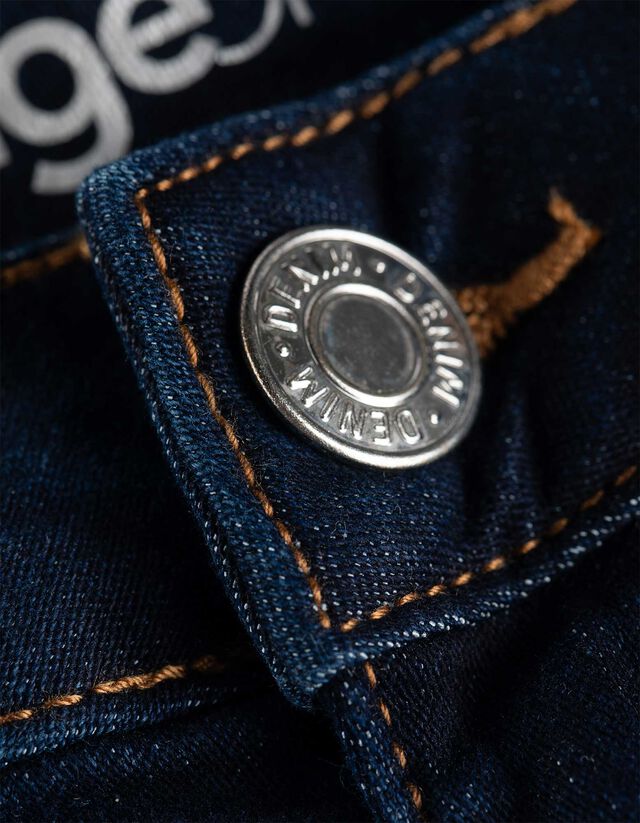 Farmernadrág - Szélesített szabás - sotetkek