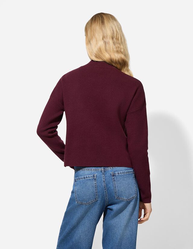 Pulóver - Garbónyakú - szürke