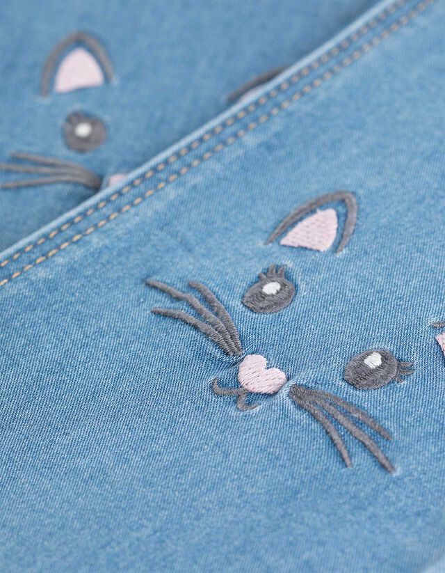 Jegging - Enyhén bővülő fazon - kék