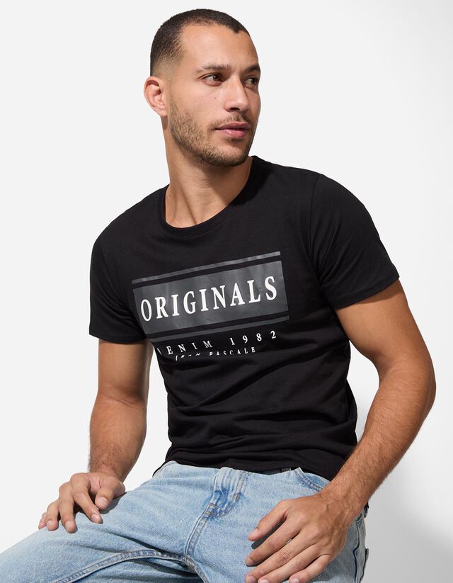 Póló - Kerek nyakkivágás - mélyvörös