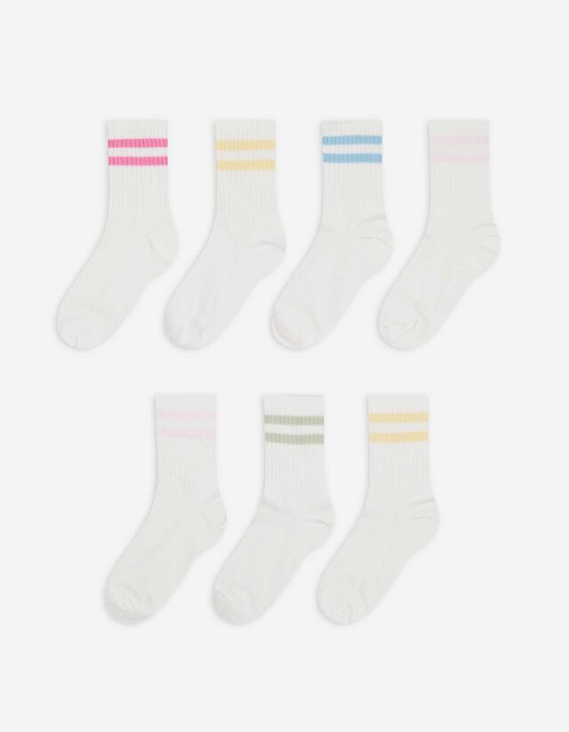 Zokni - 7 db-os csomag