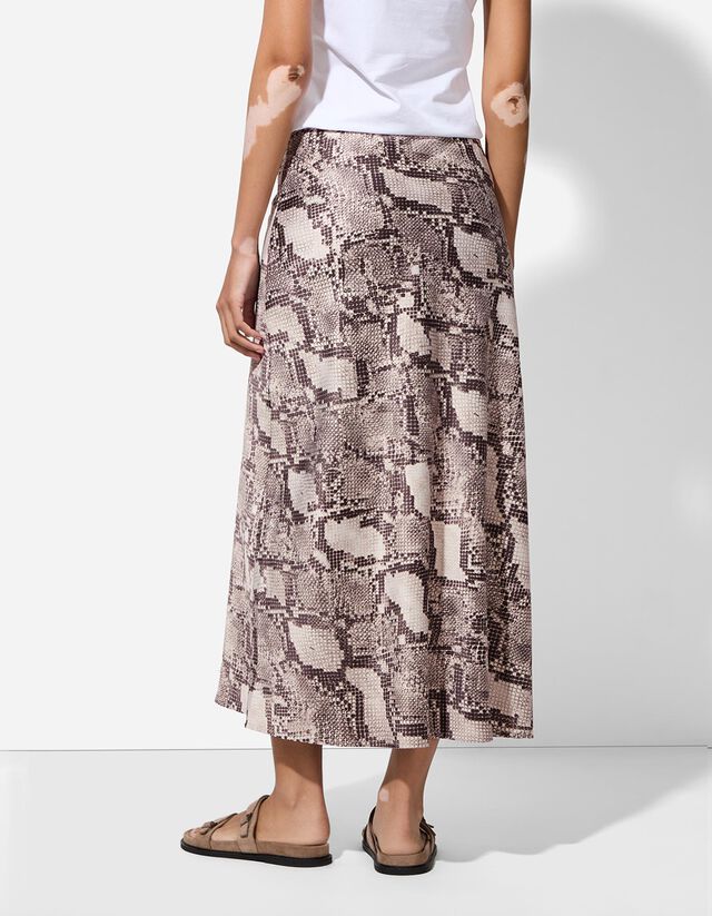 Szoknya - Párducmintás - feher