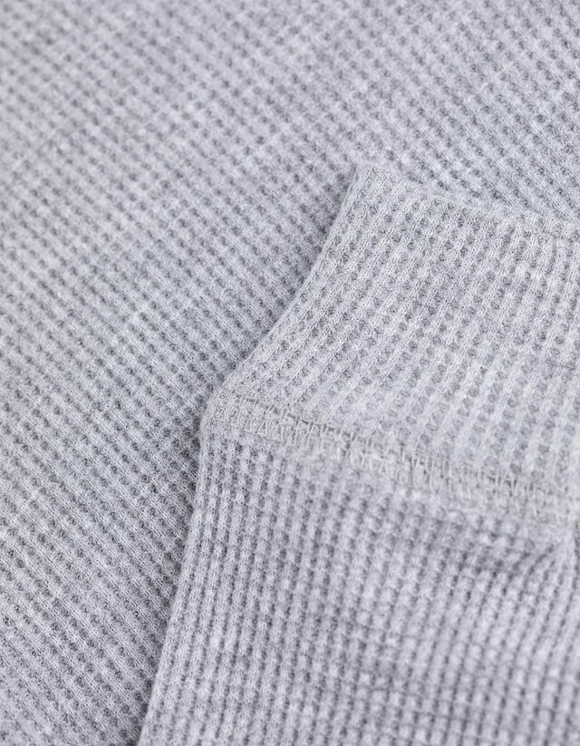 Hosszú ujjú felső - Normál fazon - szürke