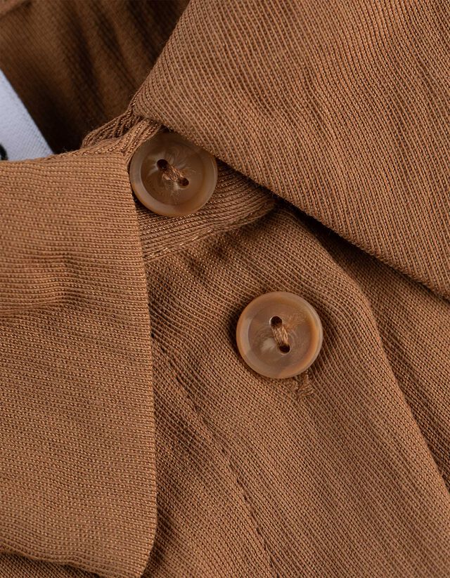 Blúz - Egyszínű - világos barna