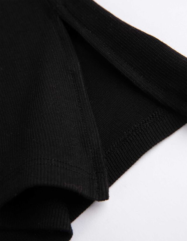 Legging - Szélesített szabás - fekete