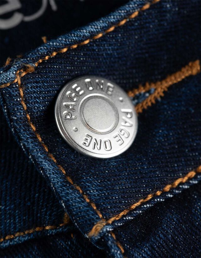 Farmernadrág - Széles fazon - kék