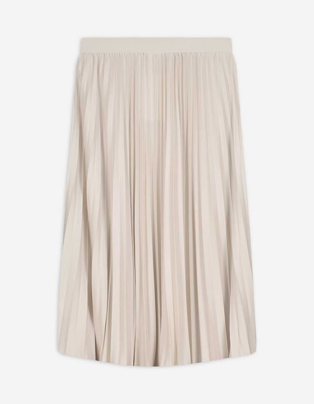 Rakott szoknya - Ráncok - feher