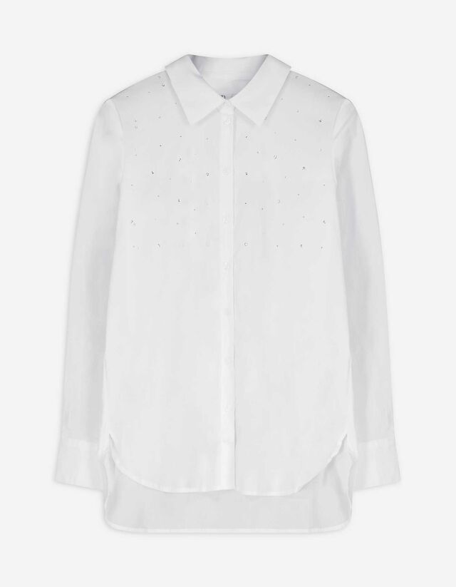 Blúz - Pamut keverék - feher