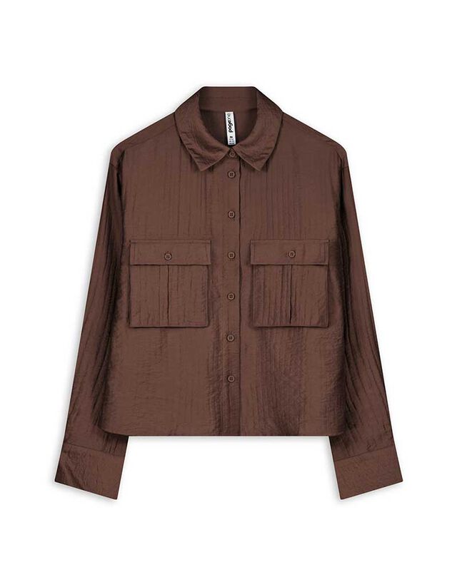 Blúz - Viszkózkeverék - piros