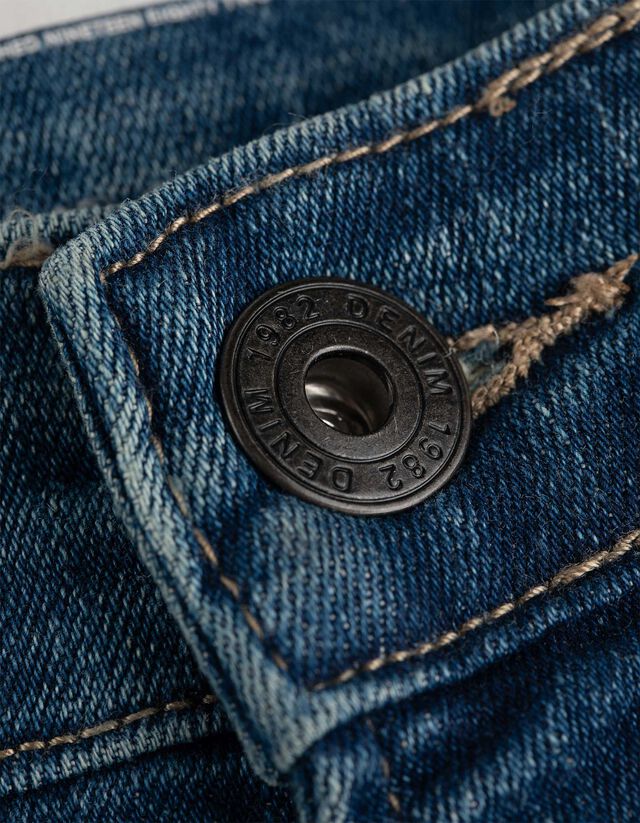 Farmernadrág - Egyenes fazon - sotetkek