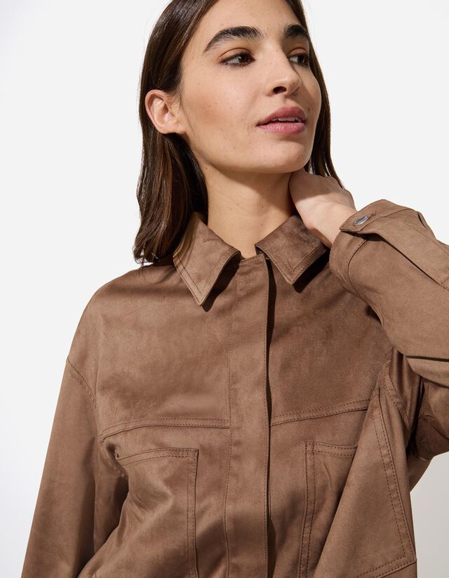 Ingdzseki - Velúr utánzat - barna