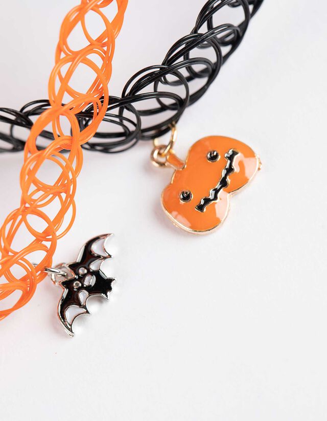 Choker - 2 db-os csomag - fekete