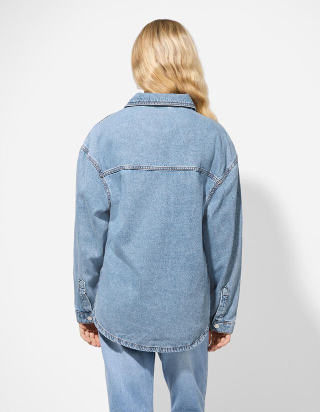 Farmering - középkék farmer - kék