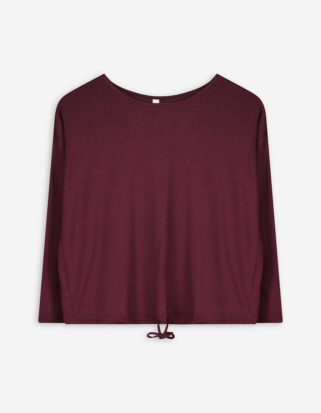 Pólóing - Csomózott - sotetlila