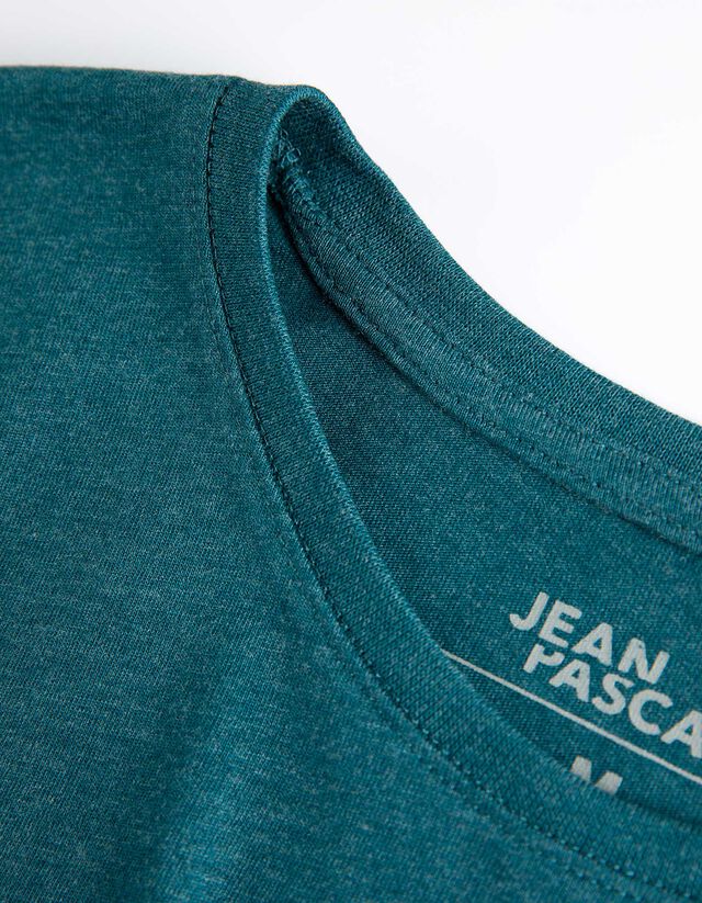 Hosszú ujjú felső - Kerek nyakkivágás - sötétzöld