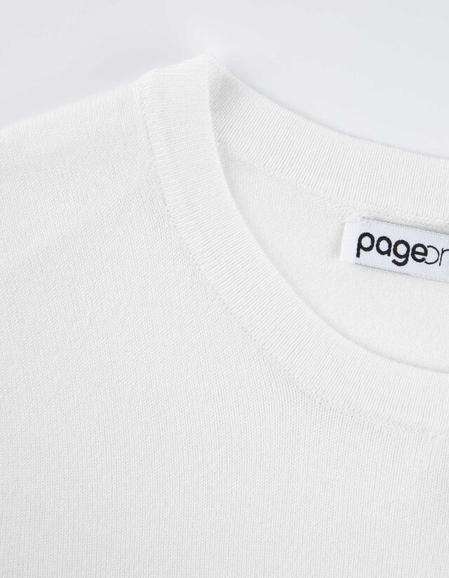 Pulóver - Rövid ujjú - sötétszürke