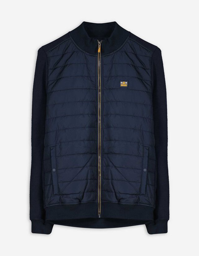 Cipzáros melegítőfelső - Anyagkeverék - sotetkek