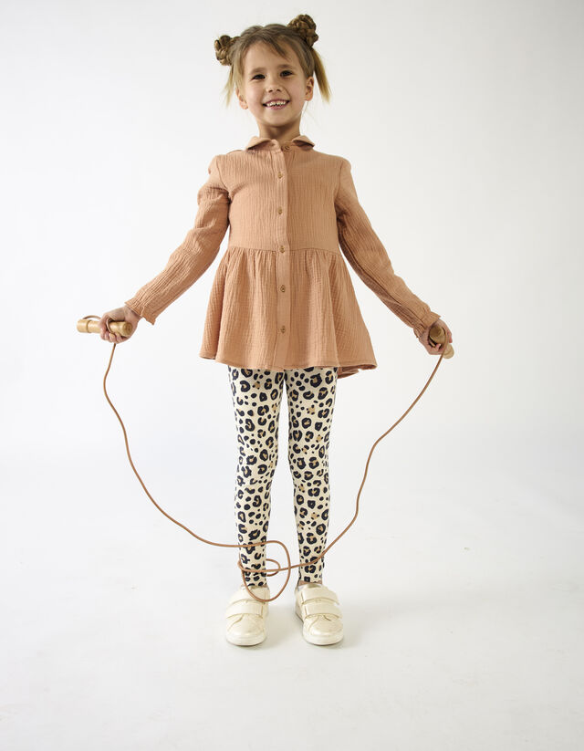 Ruha és leggings szett - Muszlin - rozsaszin