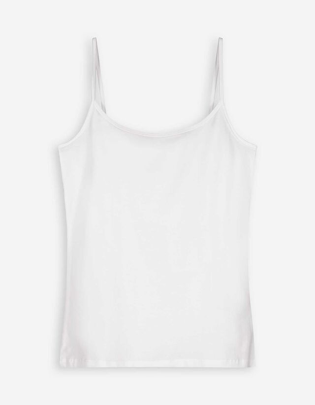 Ujjatlan felső - Spagettipántos - vilagos szurke