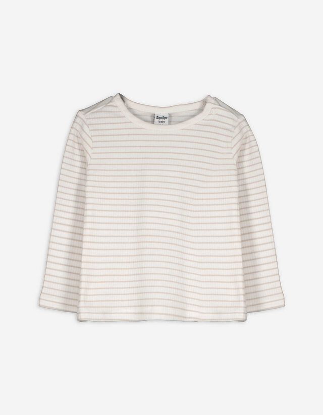 Hosszú ujjú felső - Bordázott