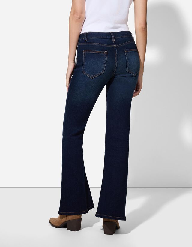 Farmernadrág - Szélesített szabás - sotetkek