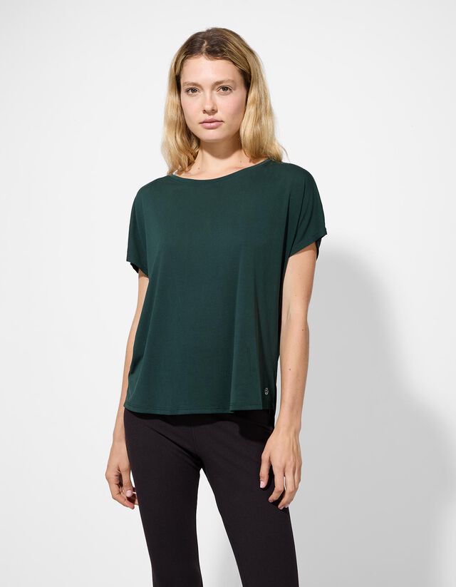 Póló - Lélegző szövet - mélyvörös