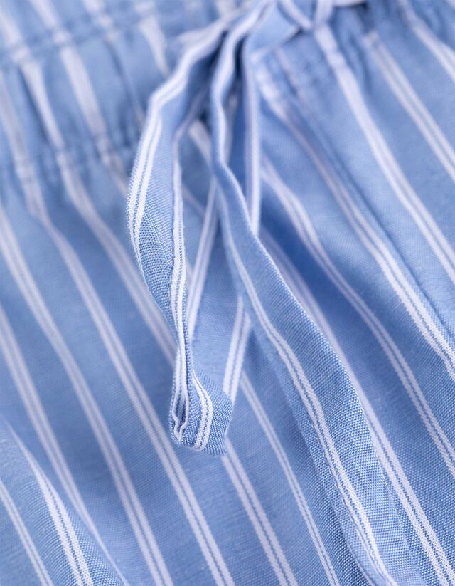 Pizsamaalsó - Csíkos - bézs