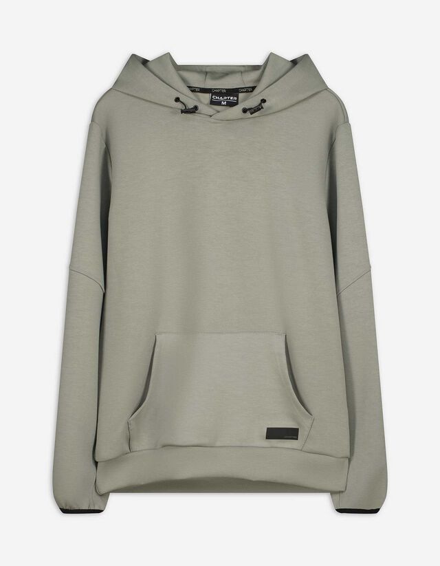 Melegítőfelső - Kapucni - sötétzöld