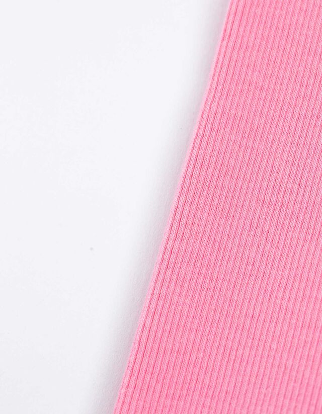 Legging - Bordázott - világos barna