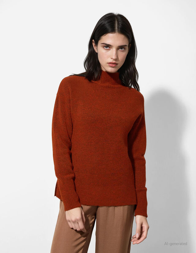 Pulóver - Mockneck - barna