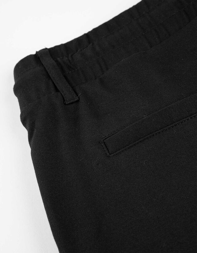 Melegítőnadrág - Zsinóros - fekete