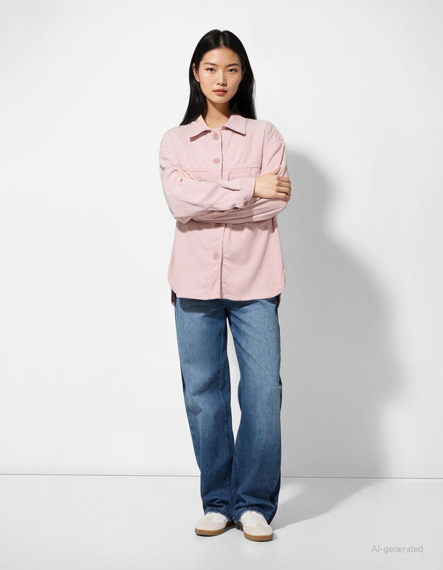 Farmernadrág - Egyenes fazon - kék