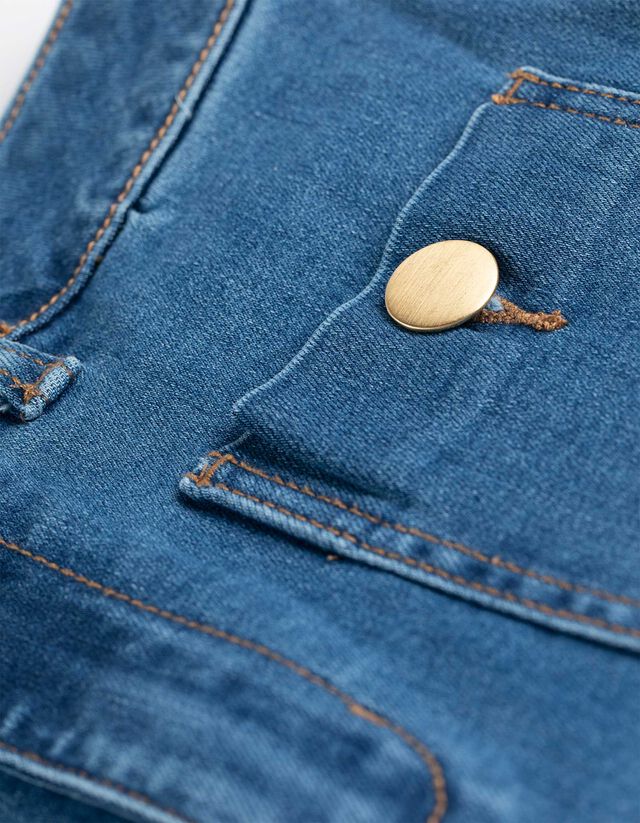 Farmernadrág - Széles fazon - kék